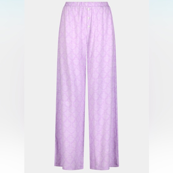 Roller Rabbit Jemina Boden Wide Leg Pant Lavender Size Small - Picture 2 of 7